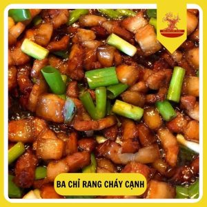 Ba chỉ rang cháy cạnh