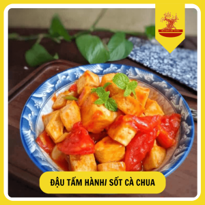 ĐẬU TẨM HÀNH SỐT CÀ CHUA