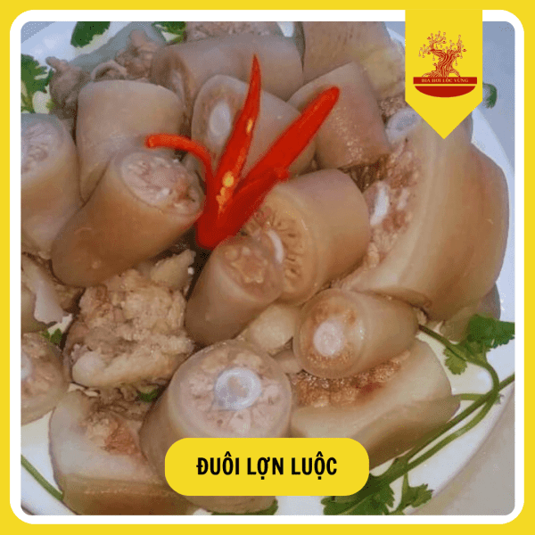 ĐUÔI LỢN LUỘC